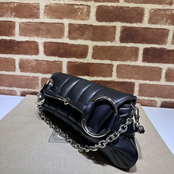 HOT SALE GUCCI HORSEBIT CHAIN BIG SHOULDER BAG