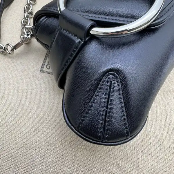 GUCCI HORSEBIT CHAIN BIG SHOULDER BAG