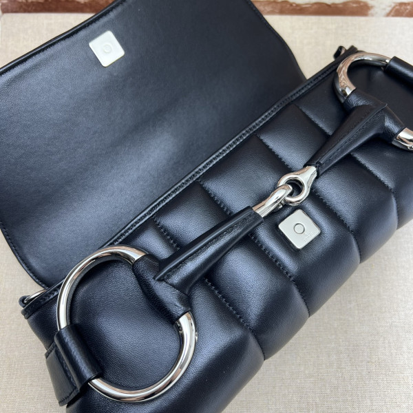 HOT SALE GUCCI HORSEBIT CHAIN BIG SHOULDER BAG