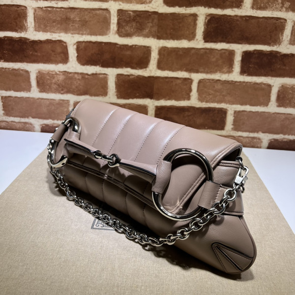 HOT SALE GUCCI HORSEBIT CHAIN BIG SHOULDER BAG