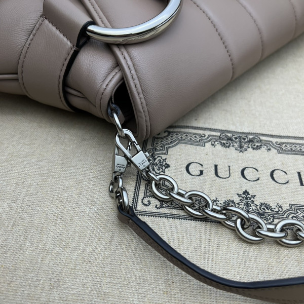 HOT SALE GUCCI HORSEBIT CHAIN BIG SHOULDER BAG