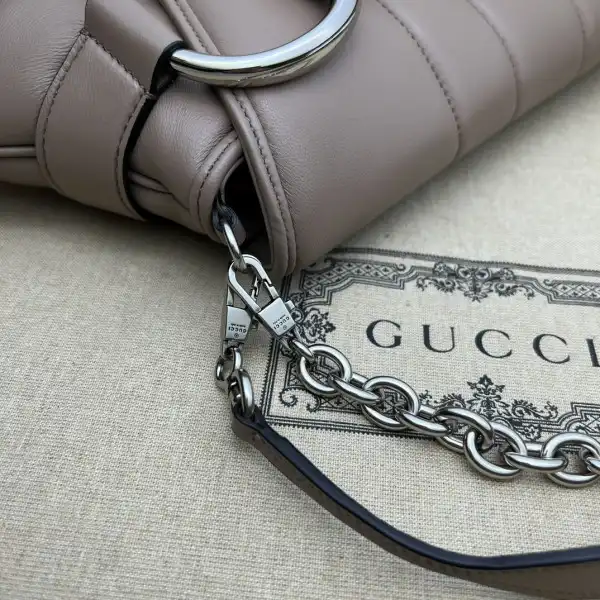 GUCCI HORSEBIT CHAIN BIG SHOULDER BAG