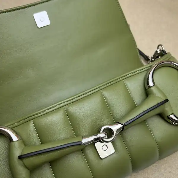 GUCCI HORSEBIT CHAIN BIG SHOULDER BAG