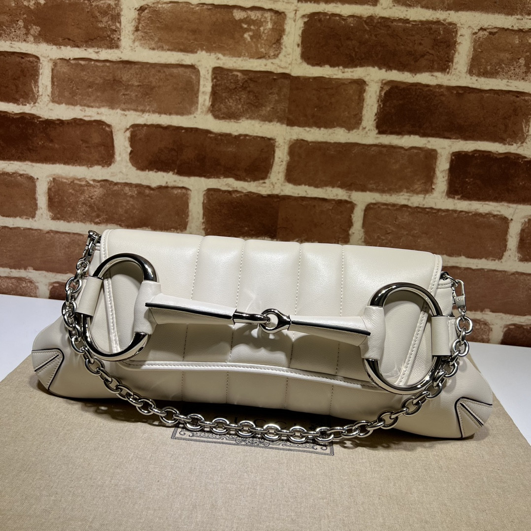 HOT SALE GUCCI HORSEBIT CHAIN BIG SHOULDER BAG