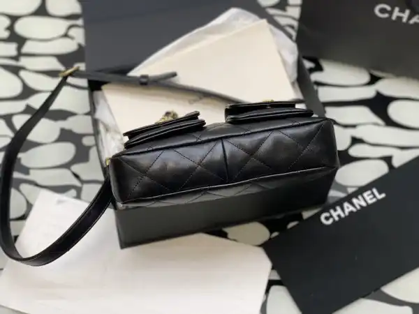 CHANEL HOBO HANDBAG-19×24×5cm