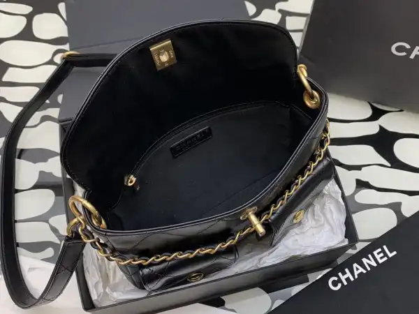 CHANEL HOBO HANDBAG-19×24×5cm