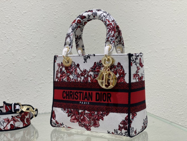 HOT SALE dior MEDIUM LADY D-LITE BAG