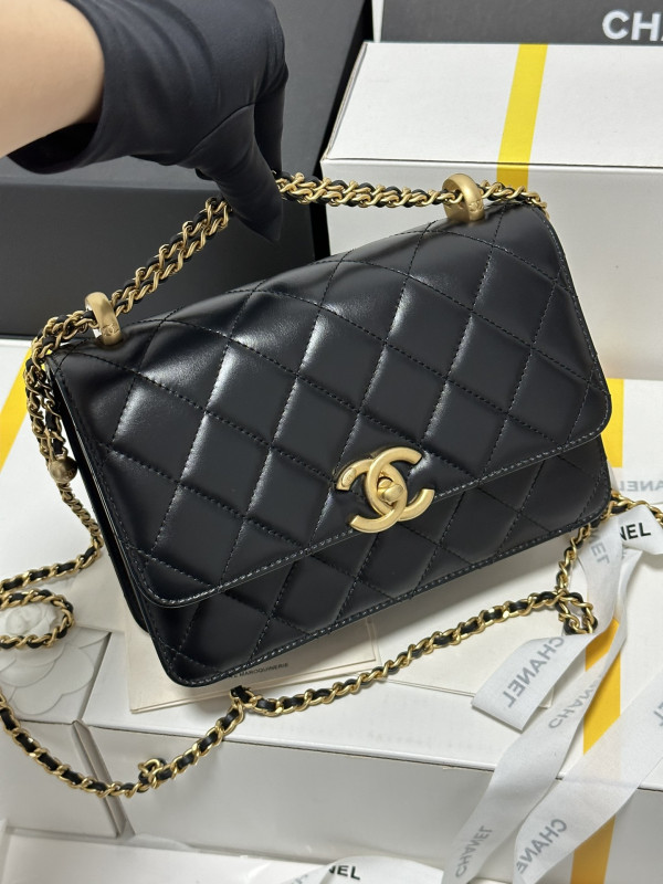 HOT SALE CL FLAP BAG - 14.5*22*8cm