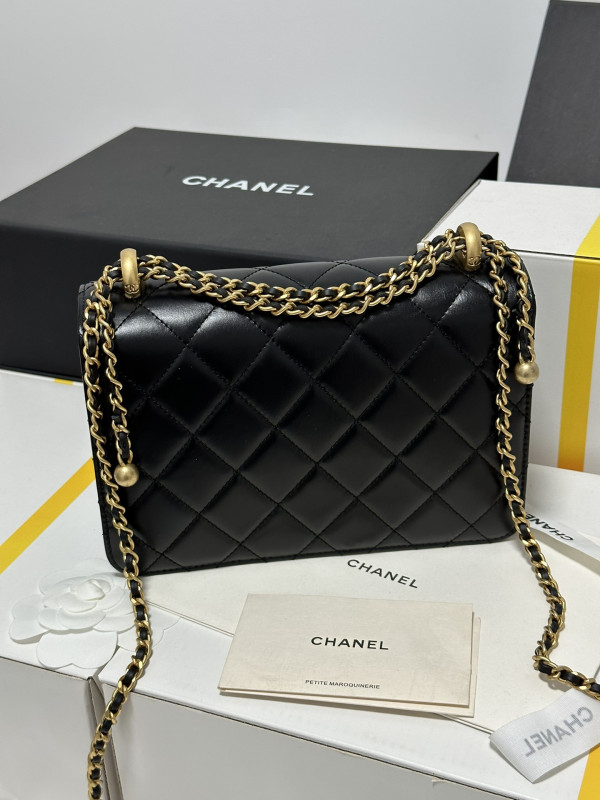 HOT SALE CL FLAP BAG - 14.5*22*8cm