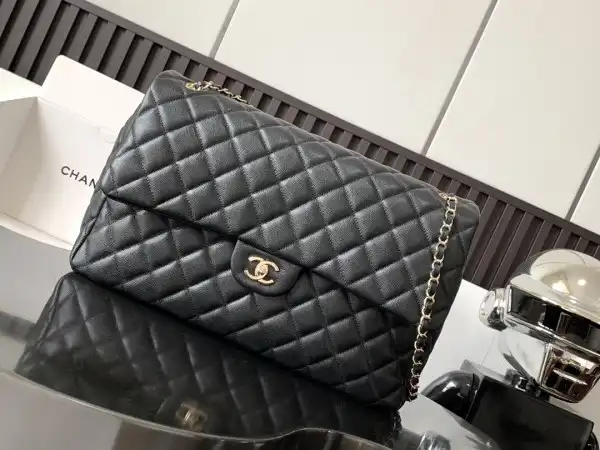 CHANEL FLAP BAG - 40X26X12CM