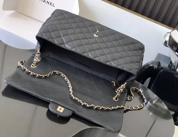 CHANEL FLAP BAG - 40X26X12CM