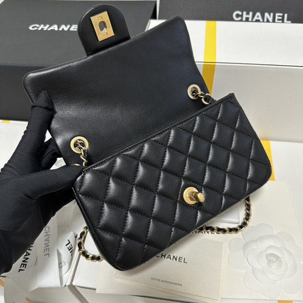 HOT SALE CL FLAP BAG -13X20X7CM