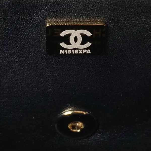 CHANEL FLAP BAG WITH TOP HANDLE-21CM