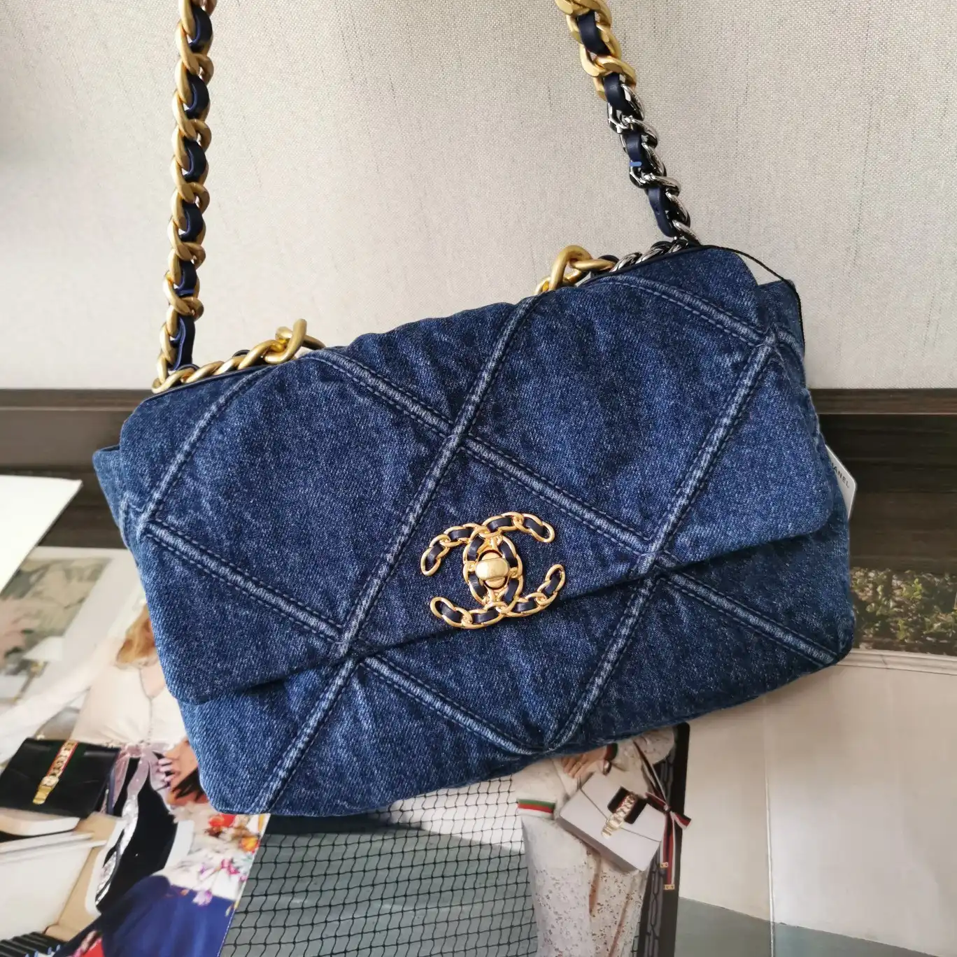 CHANEL FALP BAG - 26×16×9cm