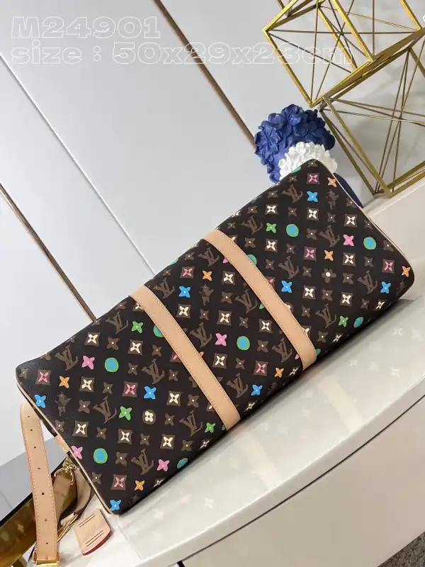 Rep LOUIS VUITTON KEEPALL BANDOULIÈRE 50