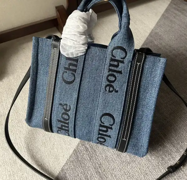 Frstbag ru CHLOÉ medium woody tote bag-26.5*20*8cm