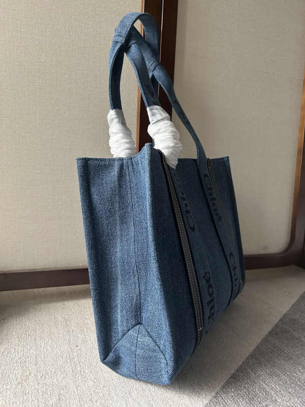 HOT SALE CHLOÉ LARGE woody tote bag-37×26×12