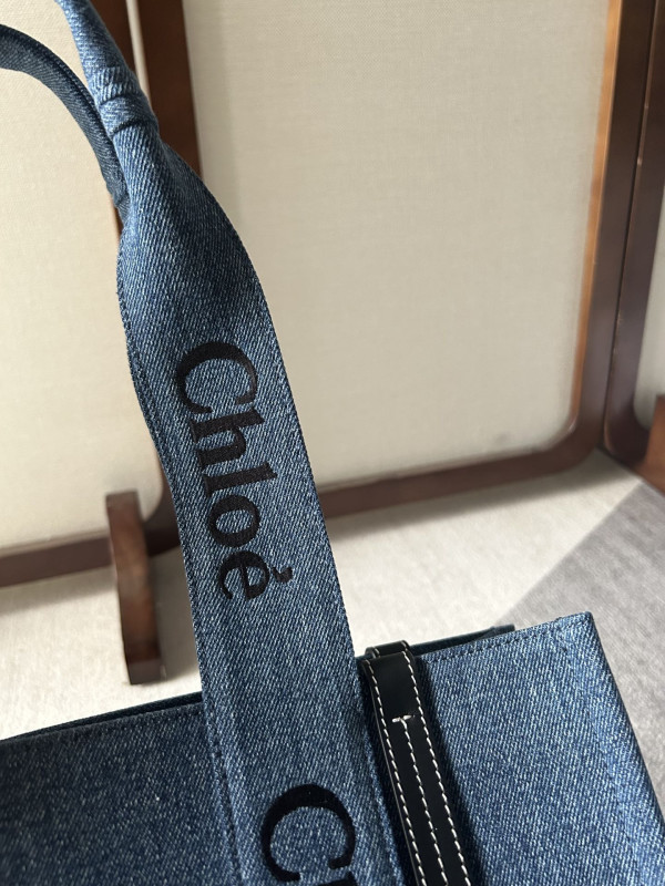 HOT SALE CHLOÉ LARGE woody tote bag-37×26×12