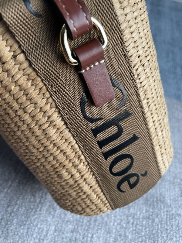 HOT SALE CHLOÉ Small Woody Basket - 17*16*16cm