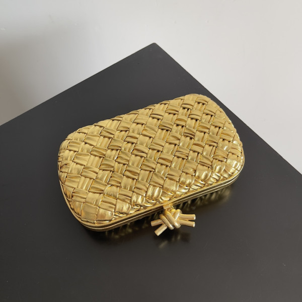 HOT SALE BOTTEGA VENETA Knot Minaudiere-20-12-5.5cm