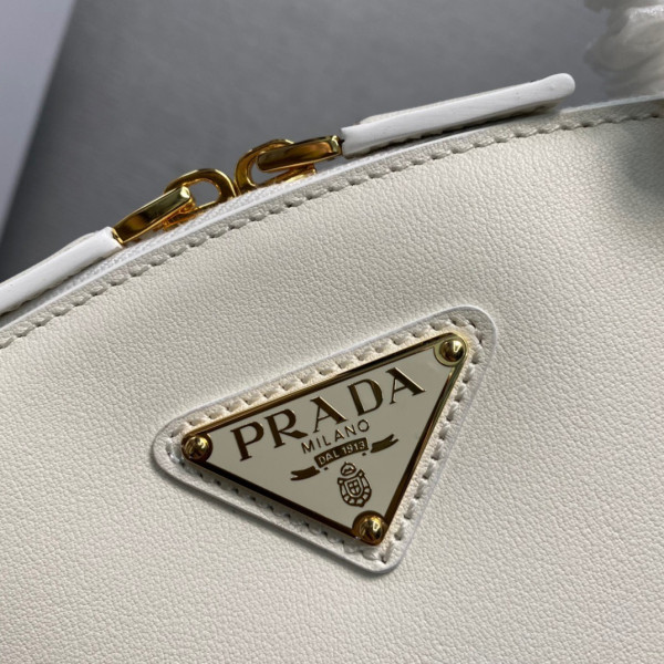 HOT SALE Prada leather handbag-31x16x11cm