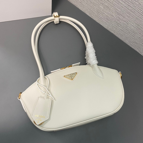 HOT SALE Prada leather handbag-31x16x11cm