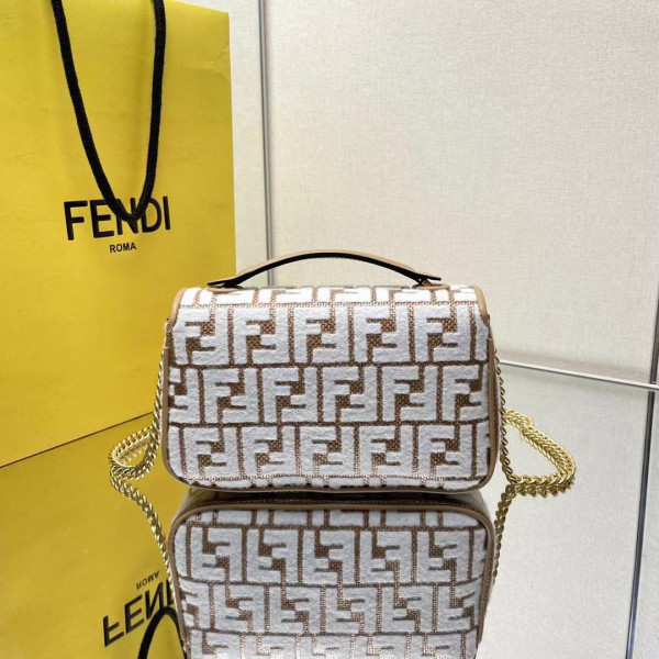 HOT SALE FENDI BAGUETTE CHAIN MIDI 397B98-24*14*7CM