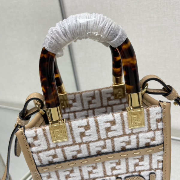 HOT SALE FENDI MINI SUNSHINE SHOPPER-13-18-6.5cm