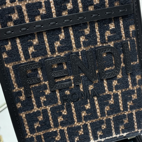 HOT SALE FENDI MINI SUNSHINE SHOPPER-13-18-6.5cm