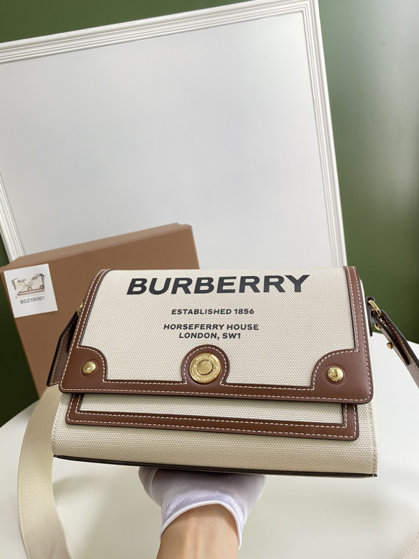 HOT SALE BURBERRY Note Crossbody Bag-25-8.5-18cm