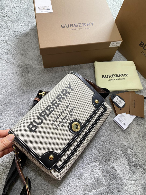 HOT SALE BURBERRY Note Crossbody Bag-25-8.5-18cm