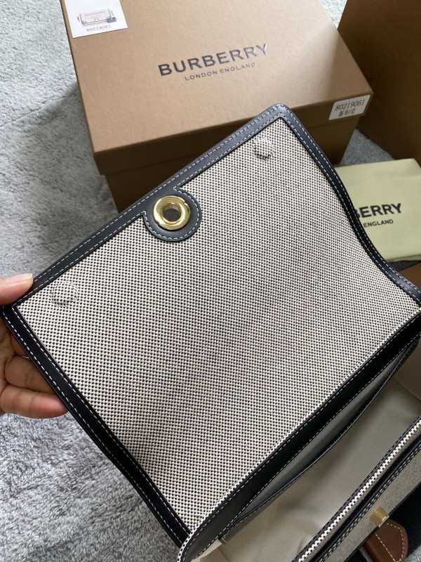 HOT SALE BURBERRY Note Crossbody Bag-25-8.5-18cm