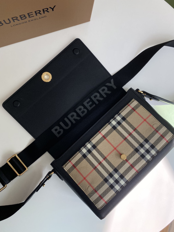 HOT SALE BURBERRY Note Crossbody Bag-25-8.5-18cm