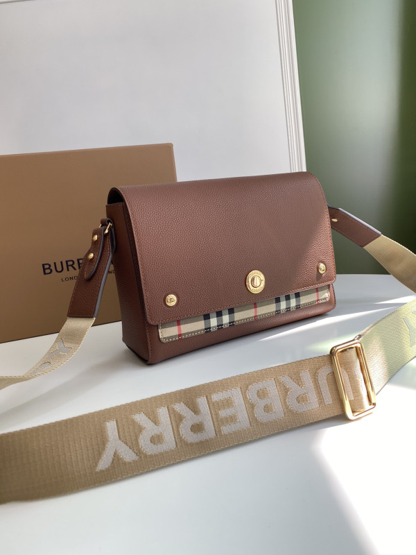 HOT SALE BURBERRY Note Crossbody Bag-25-8.5-18cm