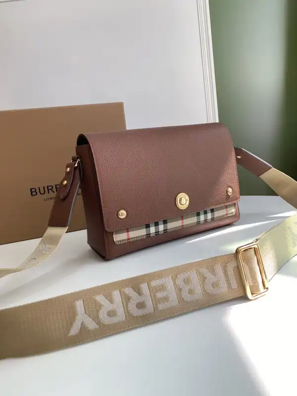 BURBERRY Note Crossbody Bag-25-8.5-18cm