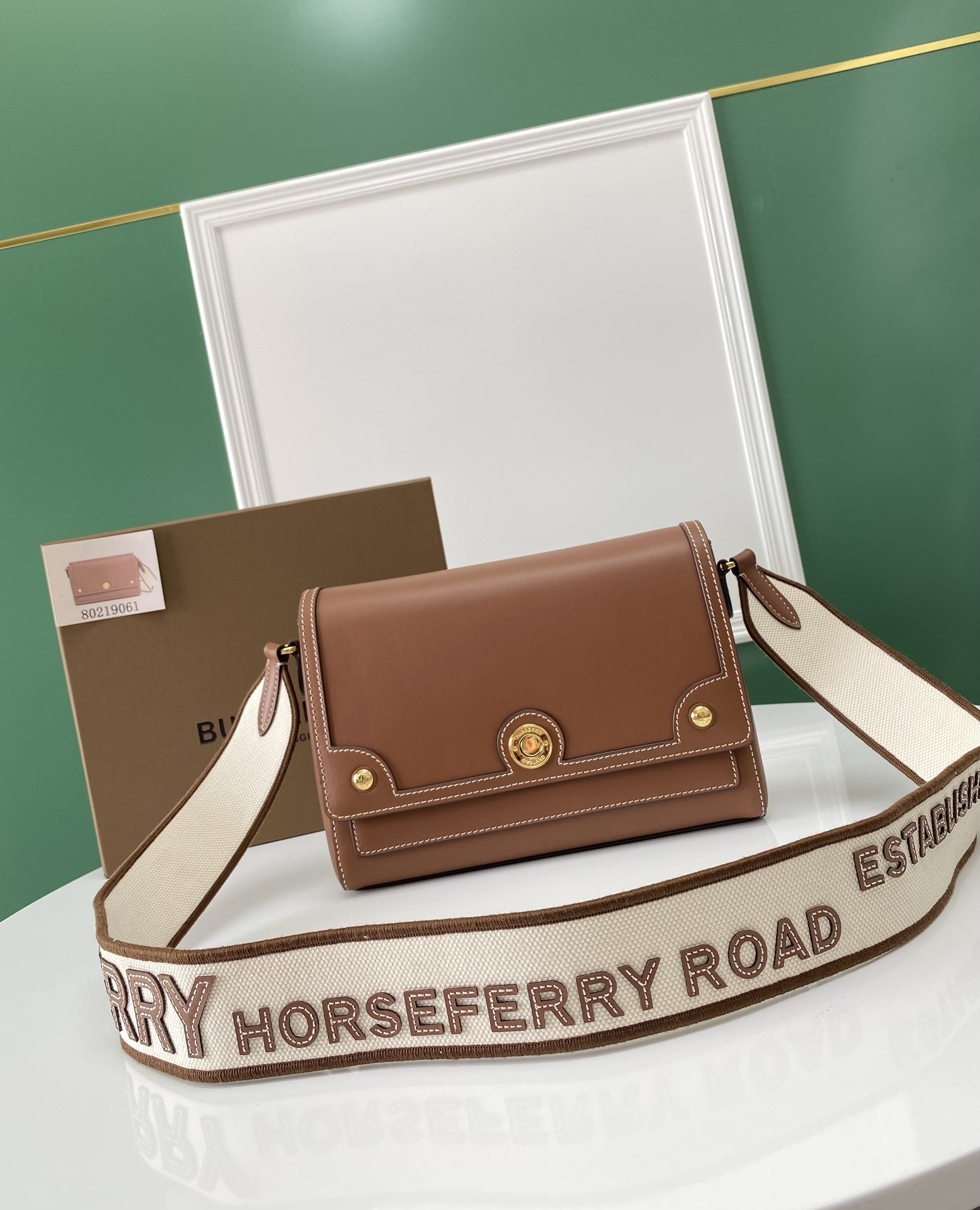 HOT SALE BURBERRY Note Crossbody Bag-25-8.5-18cm