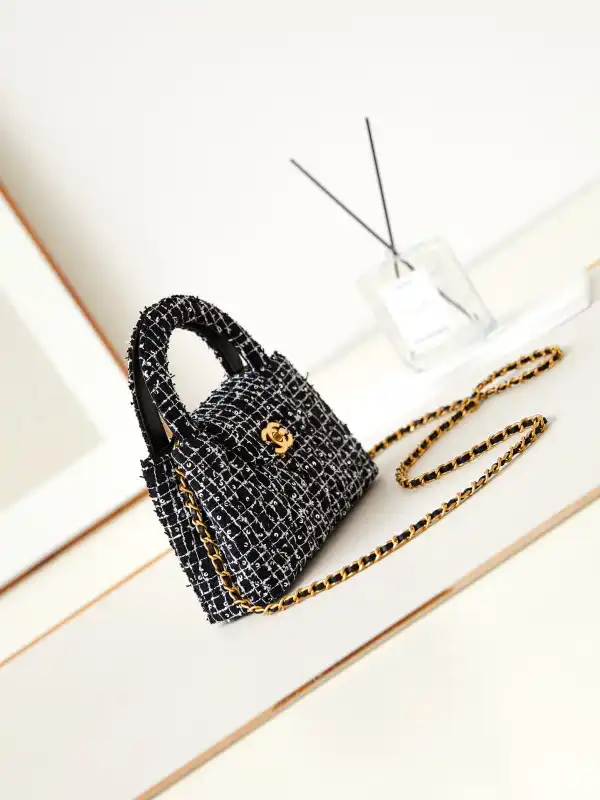 CHANEL KELLY NANO BAG-13*19*7cm