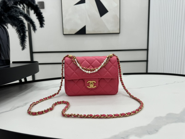 HOT SALE CL FLAP BAG-14.5x19.5x7.5cm