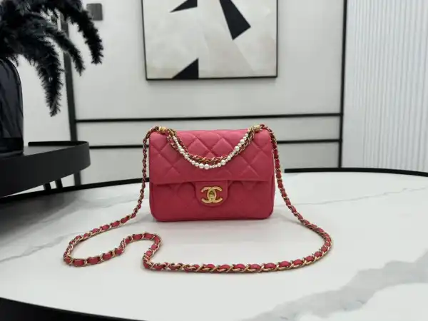 First bag ru CHANEL FLAP BAG-14.5x19.5x7.5cm