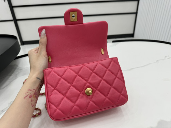 HOT SALE CL FLAP BAG-14.5x19.5x7.5cm