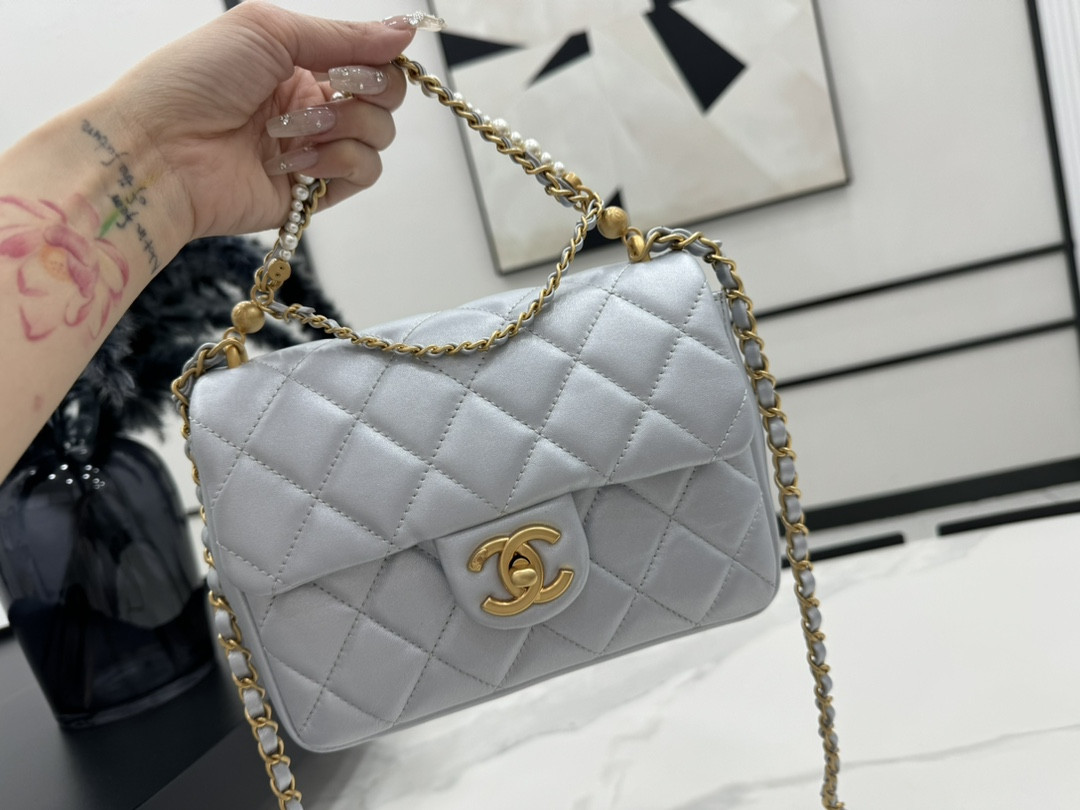 HOT SALE CL FLAP BAG-14.5x19.5x7.5cm