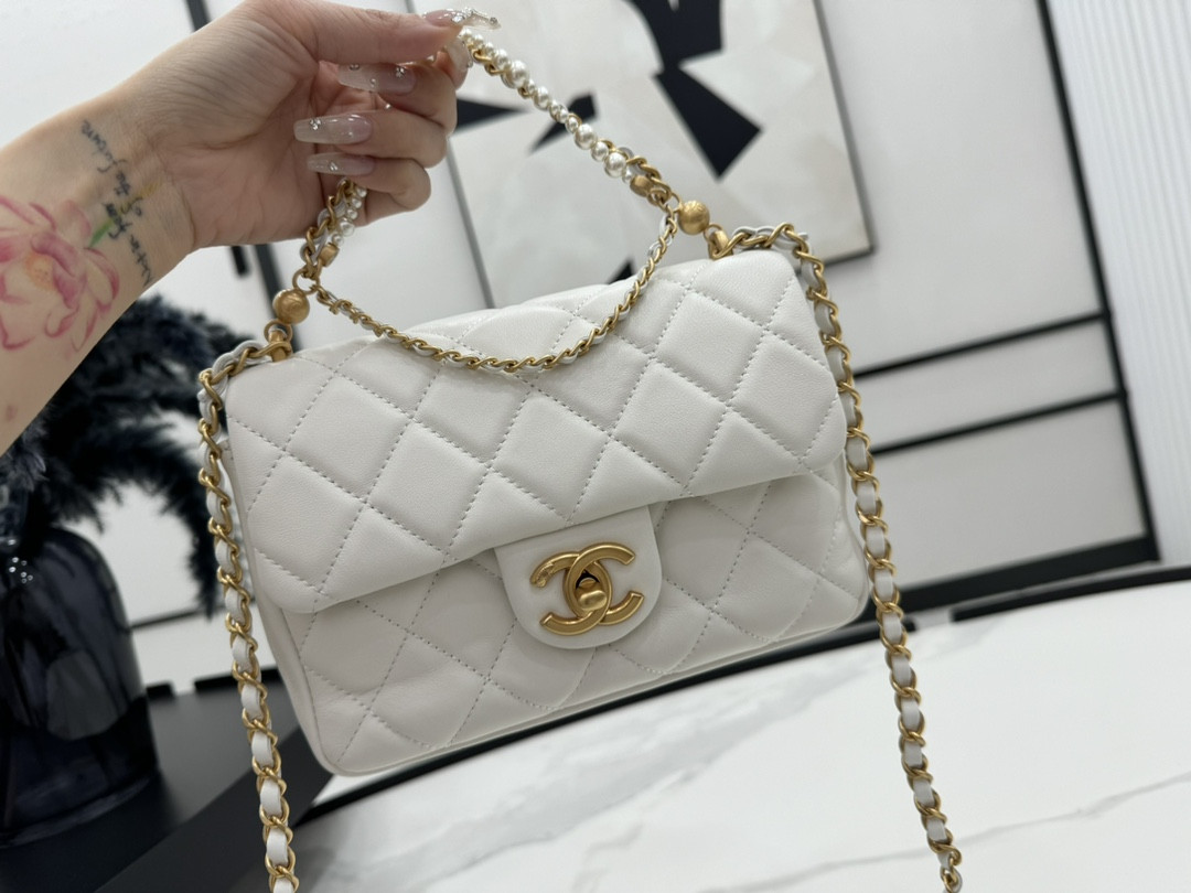 HOT SALE CL FLAP BAG-14.5x19.5x7.5cm