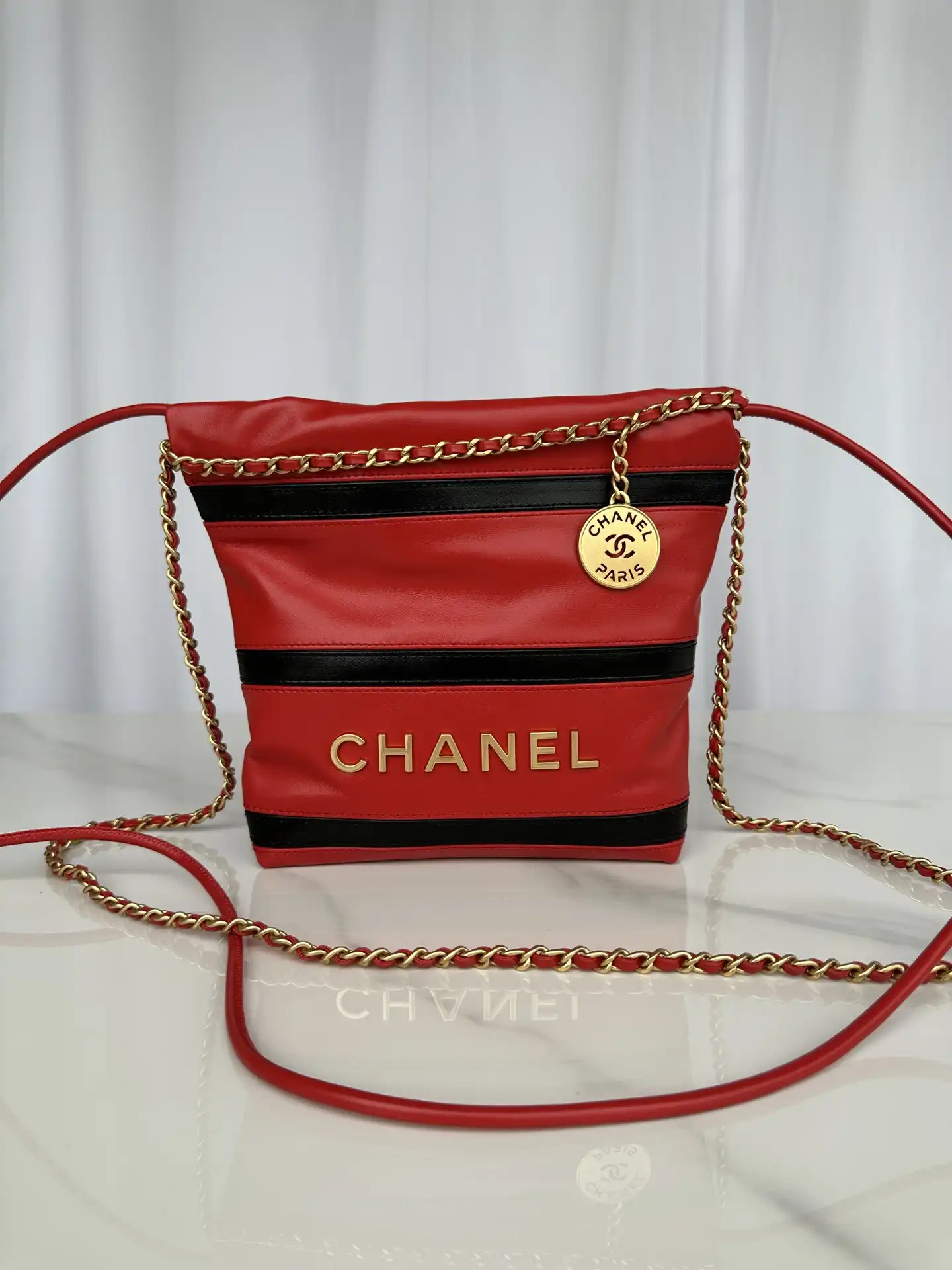 CHANEL 22 BACKPACK -20-19-6cm