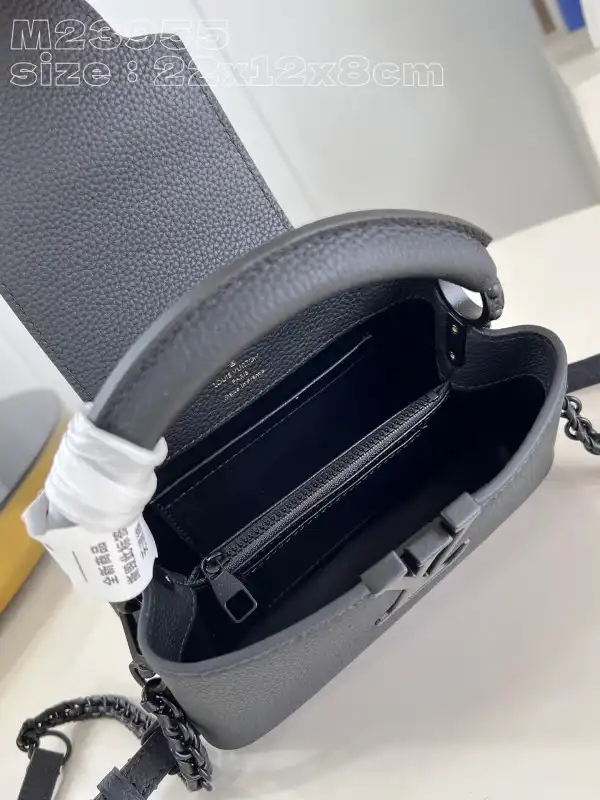 Cheap LOUIS VUITTON CAPUCINES MINI-22*12*8CM