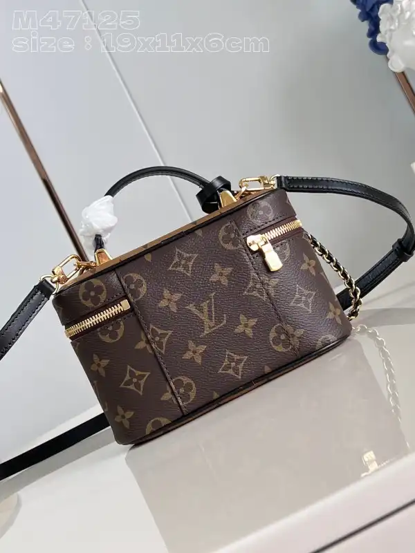 Aaa replica ru LOUIS VUITTON Vanity Chain Pouch-19 x 11.5 x 6.5 CM