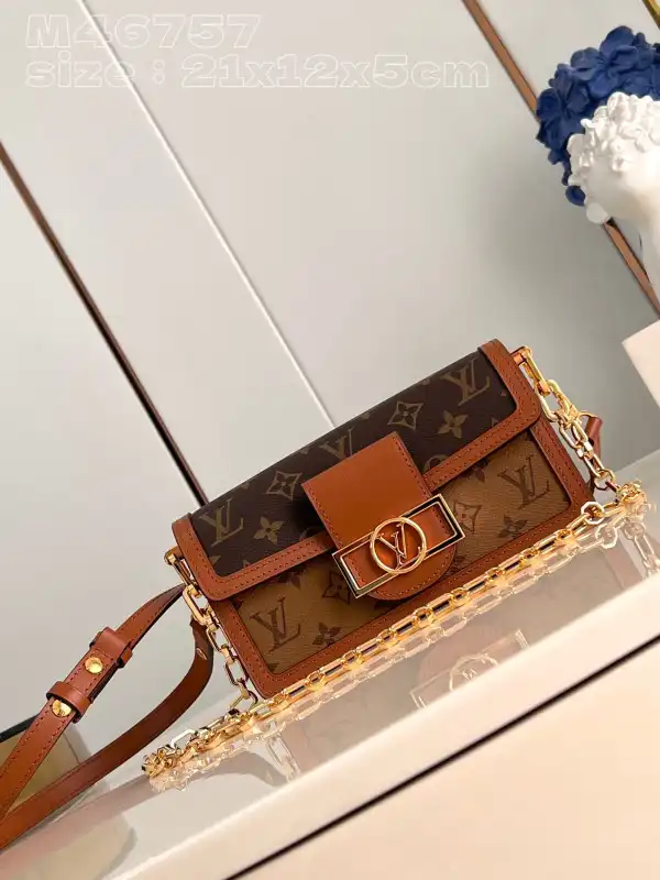 Frstbag ru LOUIS VUITTON DAUPHINE East West-21*12*5CM