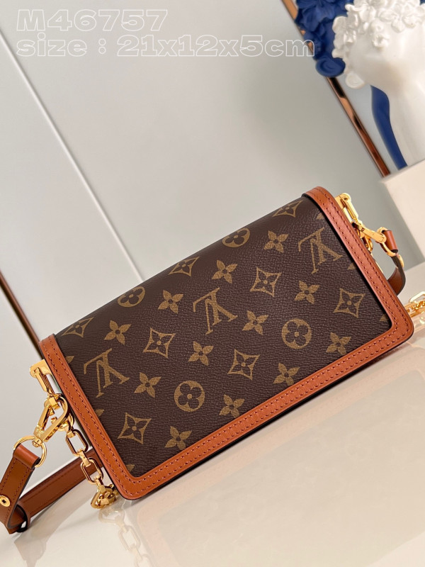 HOT SALE LOUIS VUITTON DAUPHINE East West-21*12*5CM