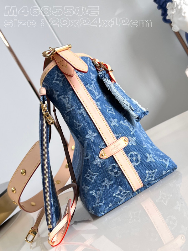 HOT SALE LOUIS VUITTON CARRYALL PM-29-24-12cm