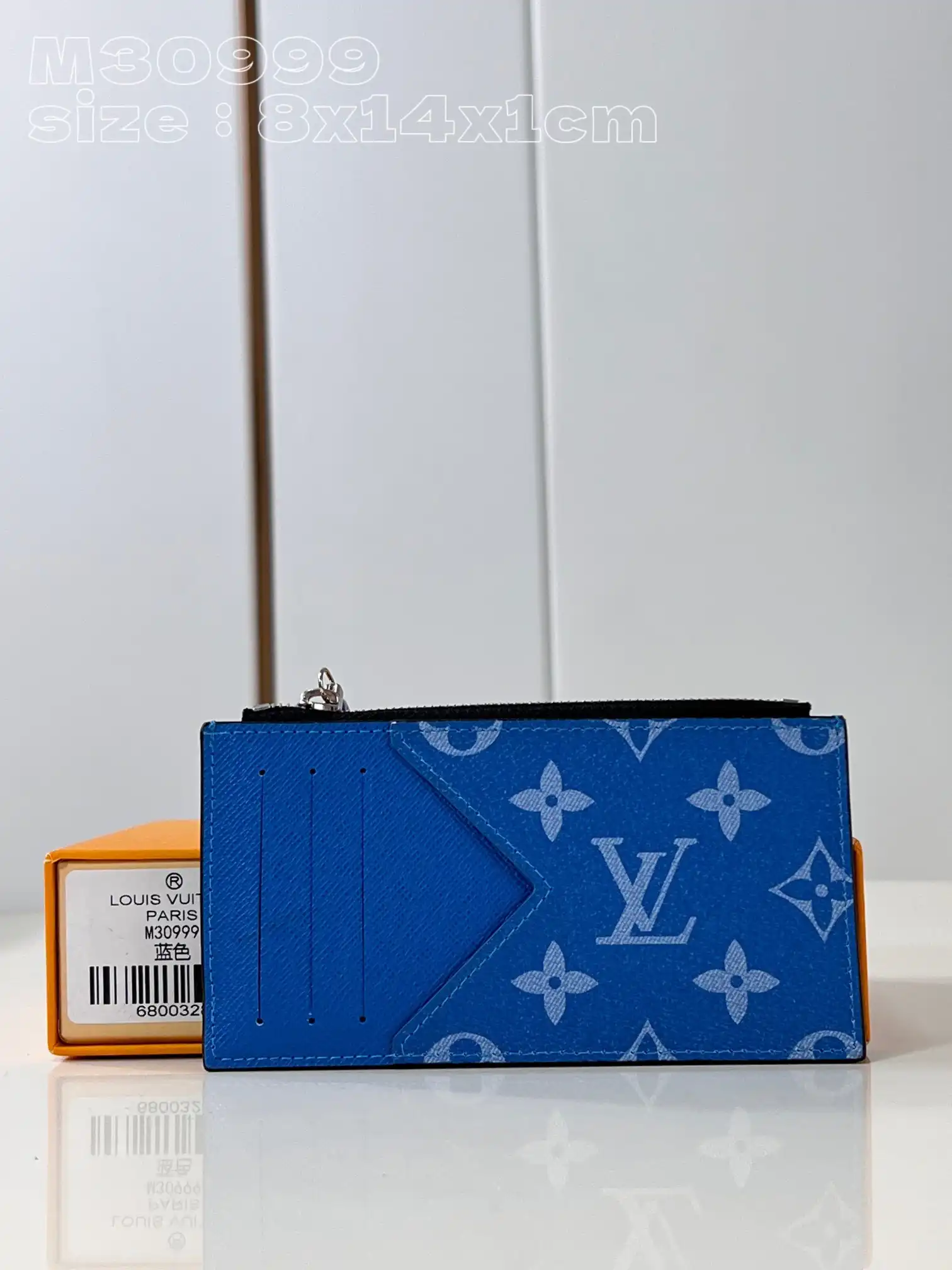 TO LOUIS VUITTON COIN CARD HOLDER-8*14.5*1CM