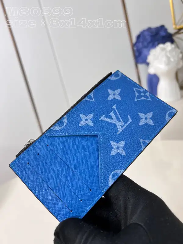 Aaa replica ru LOUIS VUITTON COIN CARD HOLDER-8*14.5*1CM